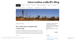 Desktop Screenshot of interventionwalkoff.wordpress.com