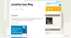 Desktop Screenshot of jonsass.wordpress.com