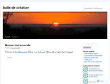 Tablet Screenshot of bulledecreation.wordpress.com