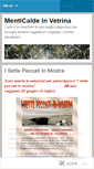 Mobile Screenshot of menticaldeinvetrina.wordpress.com