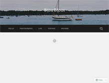 Tablet Screenshot of bijoubijoux.wordpress.com