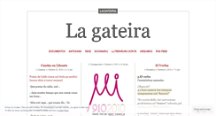 Desktop Screenshot of lagateira.wordpress.com