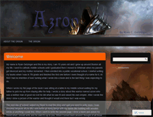 Tablet Screenshot of legendofazron.wordpress.com