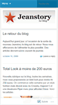 Mobile Screenshot of jeanstory.wordpress.com
