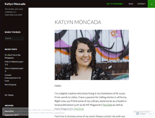 Tablet Screenshot of katlynmoncada.wordpress.com