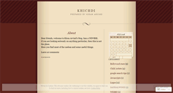 Desktop Screenshot of kichdii.wordpress.com