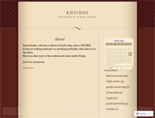 Tablet Screenshot of kichdii.wordpress.com