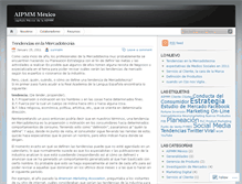 Tablet Screenshot of aipmmmx.wordpress.com