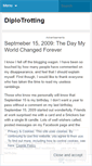 Mobile Screenshot of diplotrotter.wordpress.com