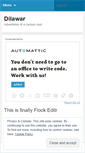 Mobile Screenshot of dilawar.wordpress.com