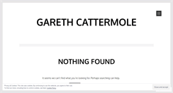 Desktop Screenshot of garethcattermole.wordpress.com