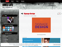 Tablet Screenshot of inksdesign.wordpress.com