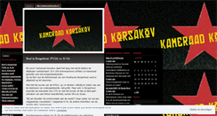 Desktop Screenshot of kameraadkorsakov.wordpress.com
