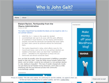 Tablet Screenshot of jgalt.wordpress.com