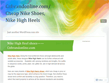 Tablet Screenshot of cnbrandonline.wordpress.com
