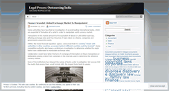 Desktop Screenshot of legalprocessoutsourcing1.wordpress.com