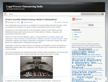 Tablet Screenshot of legalprocessoutsourcing1.wordpress.com