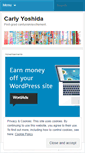 Mobile Screenshot of carlyyoshida.wordpress.com