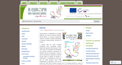 Desktop Screenshot of aeuropanasnossasmaos.wordpress.com