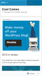 Mobile Screenshot of coolcomex2.wordpress.com