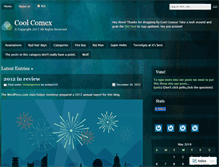 Tablet Screenshot of coolcomex2.wordpress.com