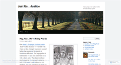 Desktop Screenshot of justicejustus.wordpress.com