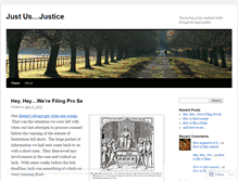 Tablet Screenshot of justicejustus.wordpress.com