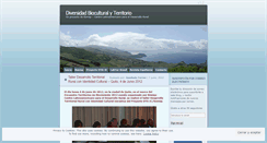 Desktop Screenshot of diversidadbioculturalyterritorio.wordpress.com