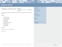 Tablet Screenshot of blogsisave.wordpress.com