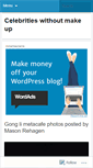Mobile Screenshot of celebreties.wordpress.com