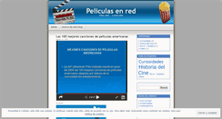 Desktop Screenshot of peliculasenred.wordpress.com