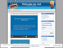 Tablet Screenshot of peliculasenred.wordpress.com