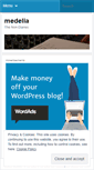 Mobile Screenshot of medeliamusic.wordpress.com