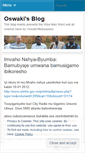 Mobile Screenshot of oswaki.wordpress.com