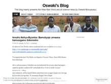 Tablet Screenshot of oswaki.wordpress.com