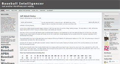 Desktop Screenshot of bbintelligencer.wordpress.com