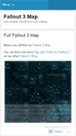 Mobile Screenshot of fallout3map.wordpress.com