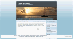 Desktop Screenshot of leedomphoto.wordpress.com