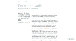 Desktop Screenshot of imasidewalk.wordpress.com