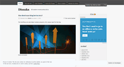 Desktop Screenshot of disanka.wordpress.com