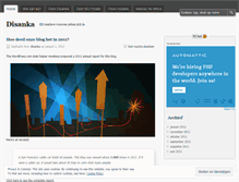 Tablet Screenshot of disanka.wordpress.com