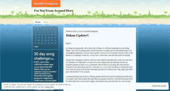 Desktop Screenshot of invisibleimmigrant.wordpress.com