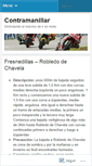 Mobile Screenshot of contramanillar.wordpress.com