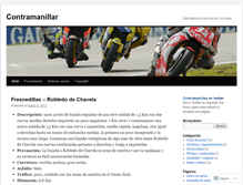 Tablet Screenshot of contramanillar.wordpress.com