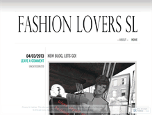 Tablet Screenshot of fashionloverssl.wordpress.com