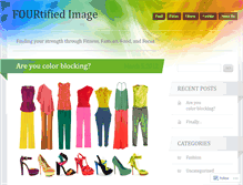 Tablet Screenshot of befourtified.wordpress.com