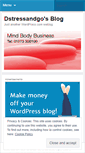Mobile Screenshot of dstressandgo.wordpress.com