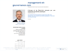 Tablet Screenshot of managementetgouvernance.wordpress.com