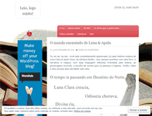 Tablet Screenshot of leiaumlivro.wordpress.com