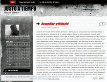 Tablet Screenshot of justoatiempo.wordpress.com